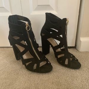Black heels